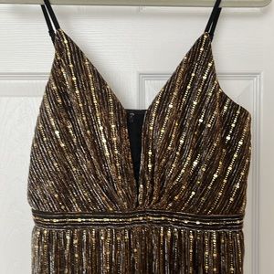 NWT Lulu’s sequinned jumpsuit